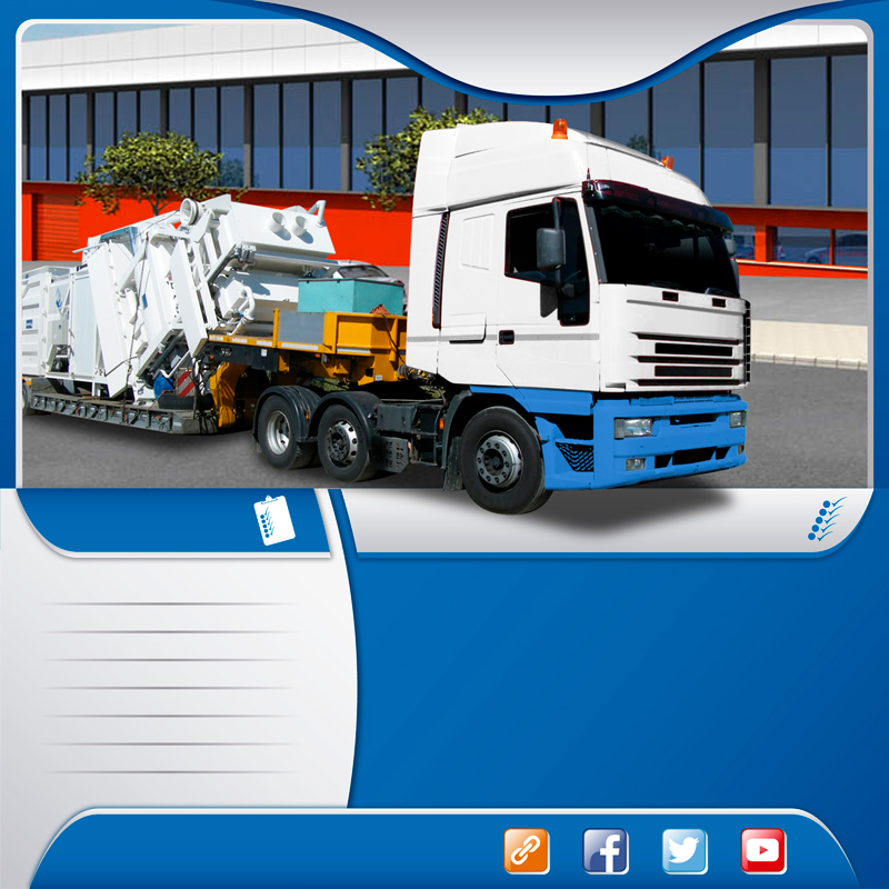  Autotransportes en camión especializado lowboy