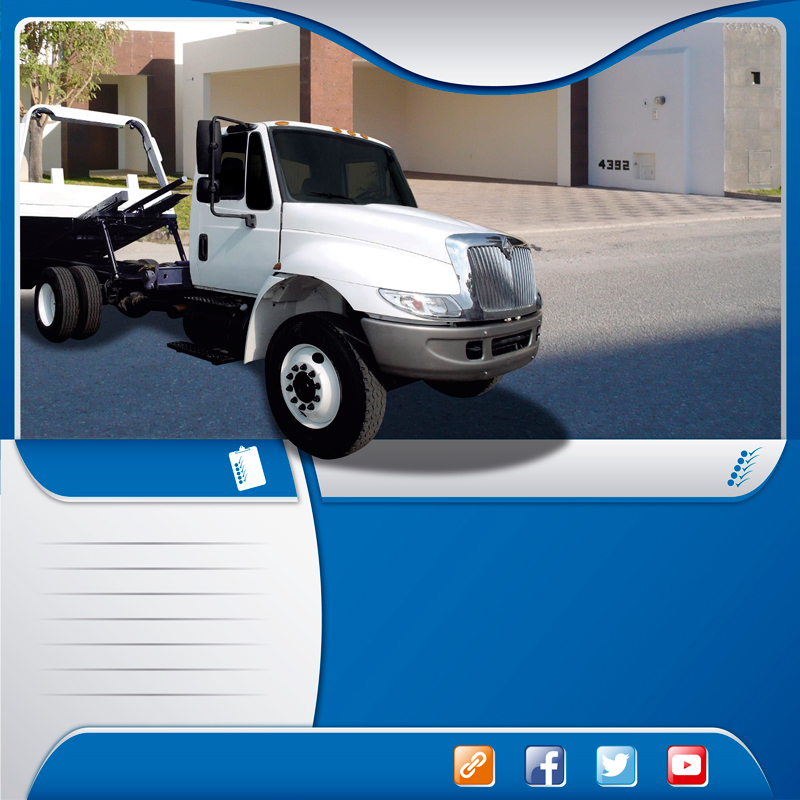 Autotransportes en camión rabon rampa hidráulica