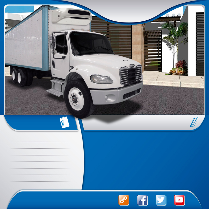  Autotransportes en camión torton thermo king
