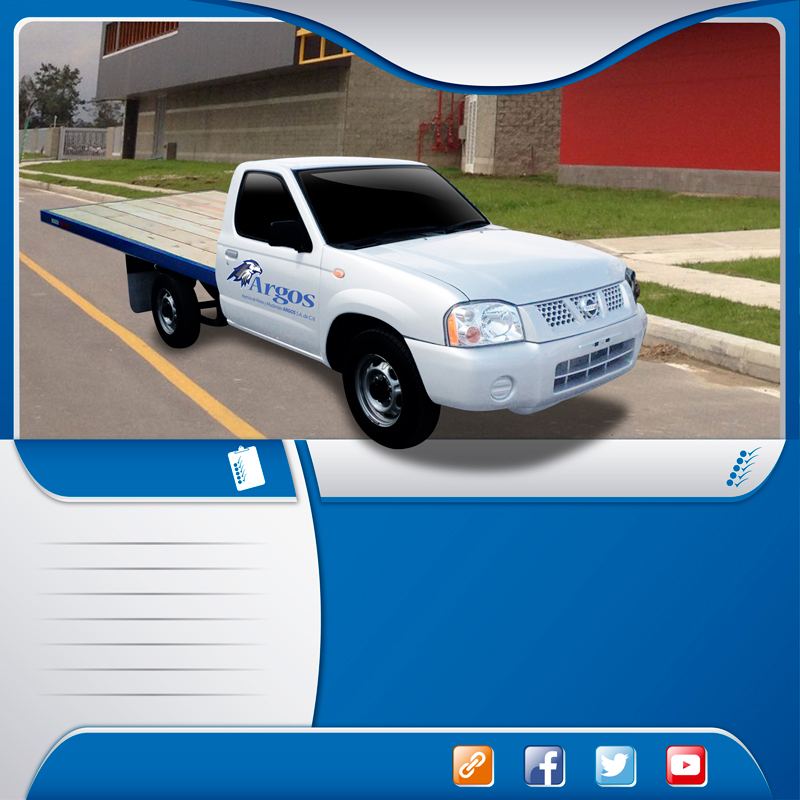  Autotransportes en camioneta pick up plataforma