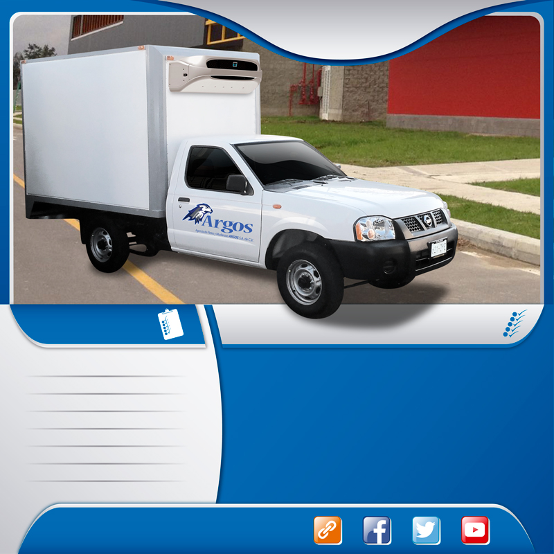  Autotransportes en camioneta pick up thermo king